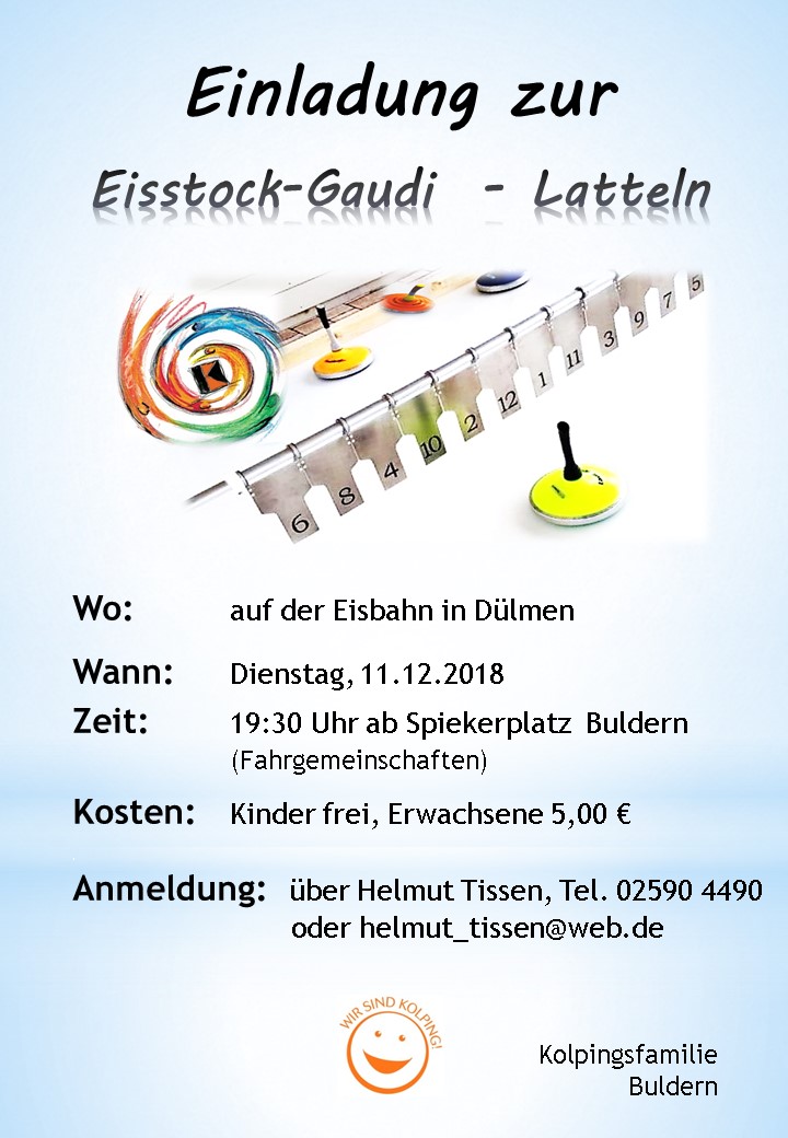 Einladung Latteln 2019
