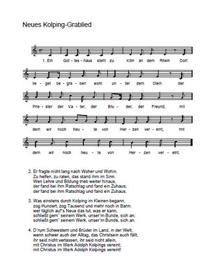 Neues Kolping Grablied
